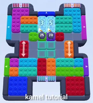 Color Block Jam level 290 / 678: screenshot of the board