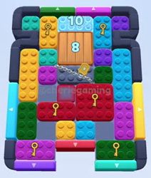 Color Block Jam level 327 / 413 / 721 / 1165: screenshot of the board