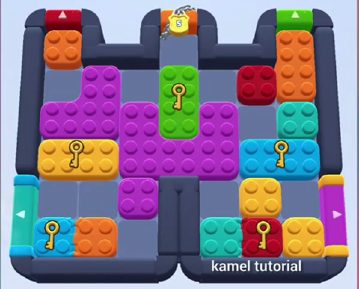 Color Block Jam level 517 / 926 / 1203 / 1411: screenshot of the board