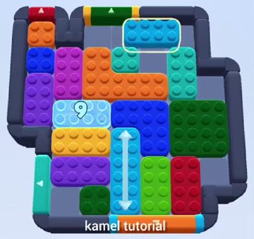 Color Block Jam level 419 / 813 / 1313 / 1746: screenshot of the board