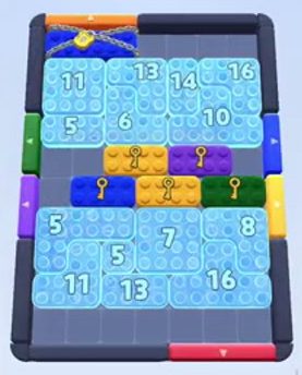 Color Block Jam level 115 / 503 / 953 / 1570: screenshot of the board