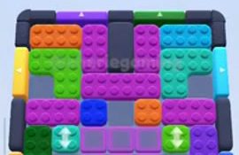 Color Block Jam level 508: screenshot of the board