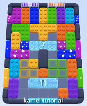 Color Block Jam level 295 / 683: screenshot of the board