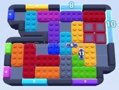Color Block Jam level 683 / 1645: screenshot of the board
