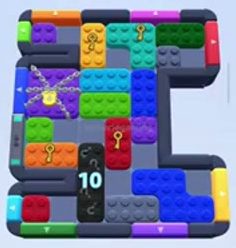 Color Block Jam level 760 / 790: screenshot of the board
