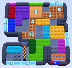 Color Block Jam level 1471 / 1478 / 1468 / 1484: screenshot of the board