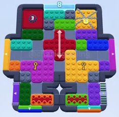 Color Block Jam level 1423 / 1426 / 1437 / 1441: screenshot of the board