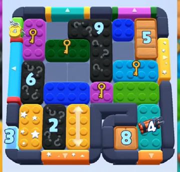 Color Block Jam level 756 / 757: screenshot of the board
