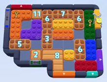 Color Block Jam level 1655 / 2566: screenshot of the board