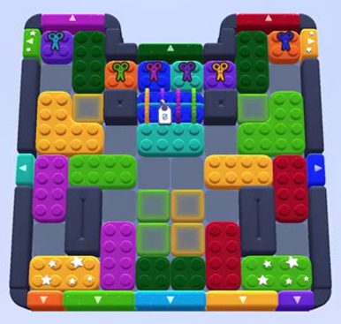 Color Block Jam level 1559 / 1556 / 1557 / 1562: screenshot of the board