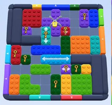 Color Block Jam level 289 / 677: screenshot of the board