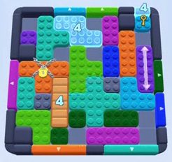 Color Block Jam level 1661 / 1688 / 2651: screenshot of the board