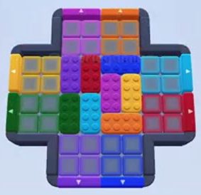Color Block Jam level 120 / 200: screenshot of the board