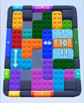 Color Block Jam level 538: screenshot of the board