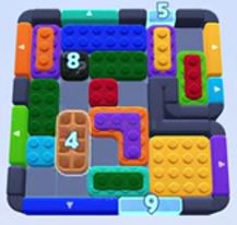 Color Block Jam level 1143 / 1137: screenshot of the board