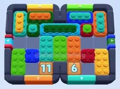 Color Block Jam level 572 / 1249 / 1466: screenshot of the board