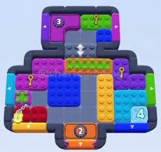 Color Block Jam level 1401 / 1402 / 1426 / 1429 / 1433: screenshot of the board