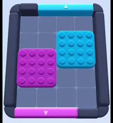 Color Block Jam level 1: screenshot of the board
