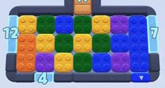 Color Block Jam level: screenshot of the board