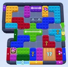Color Block Jam level 1416 / 1440 / 1443 / 1449: screenshot of the board