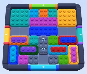 Color Block Jam level 431 / 825 / 1325: screenshot of the board