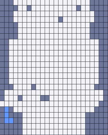 Board layout of the level (schematic)